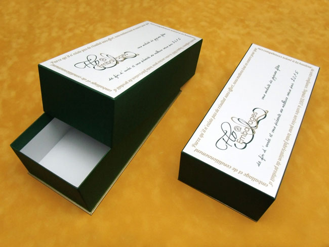 Fabricant d'emballages luxe en carton