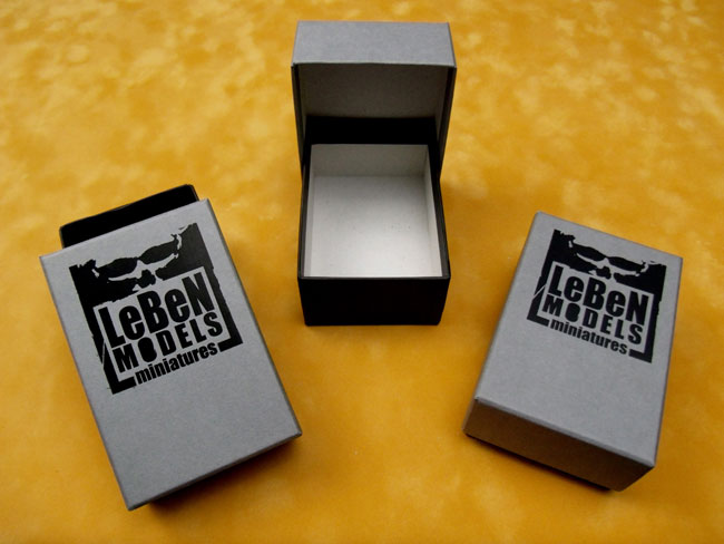 Coffrets boîtes carton avec couvercle coiffant