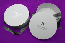 Packaging rond en carton, fabrication sur-mesure