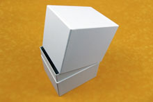 Packaging carton à gorge