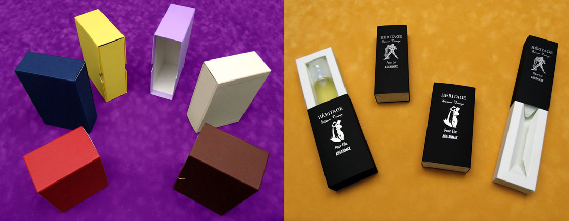 fabrication d'étuis carton montés