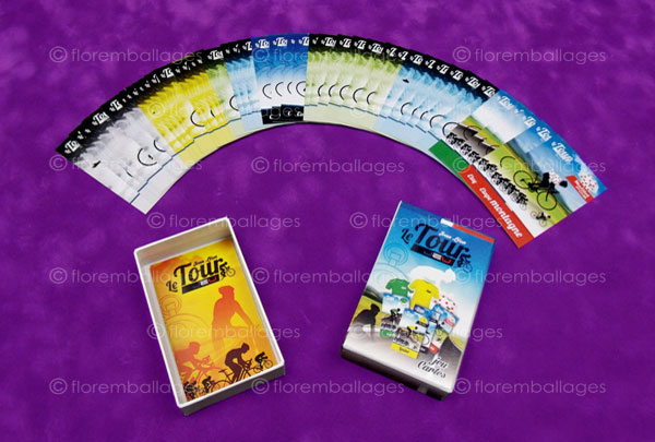 Boîte pour jeux de société, jeux de cartes