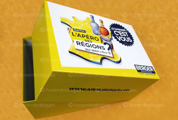 Coffrets carton pour vins et spiritueux, coffrets découverte